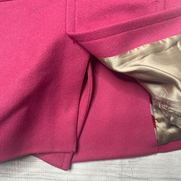 J. Crew Women’s Wool Blend Pink Pea Coat Size XS‎ - Picture 5 of 8